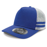 7050 Striped Trucker