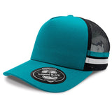 7050 Striped Trucker