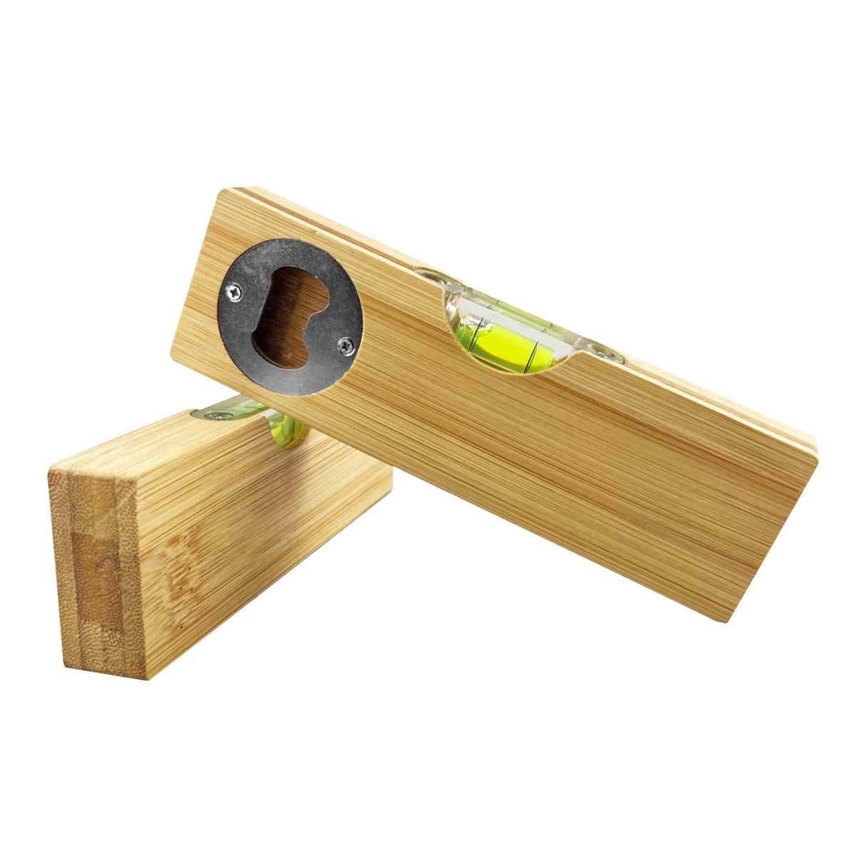 Bamboo Bottle Opener Leveller - Printed