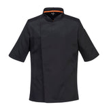 C746 - Chef's MeshAir Pro Stretch Jacket S/S Black