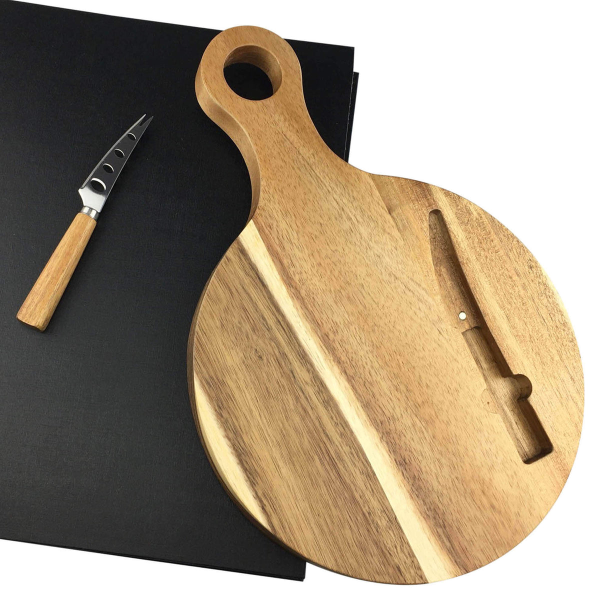 Bernardo Cheeseboard & Knife Set - Engraved