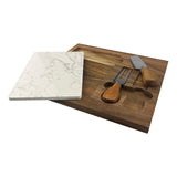 Marble Cheeseboard & Knife Set - Engraved