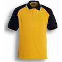 CP0360 Bocini Unisex Adults Three Tone Polo