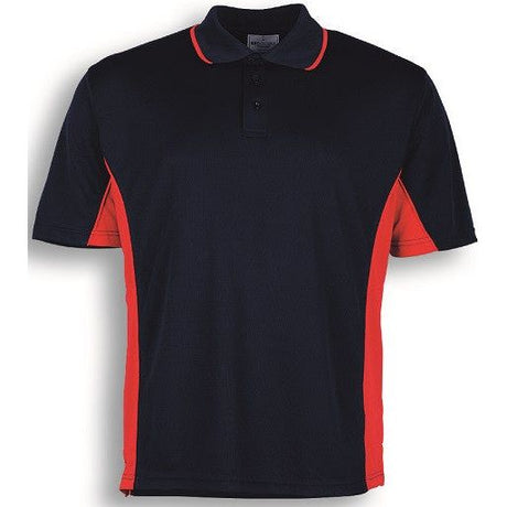 CP0528 Bocini Mens Breezeway Panel Polo