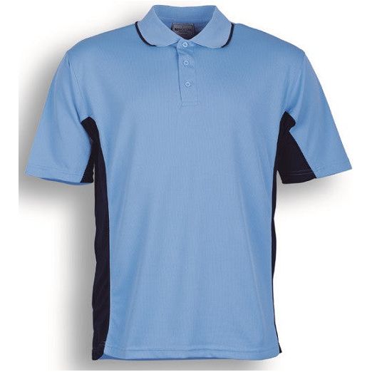 CP0528 Bocini Mens Breezeway Panel Polo