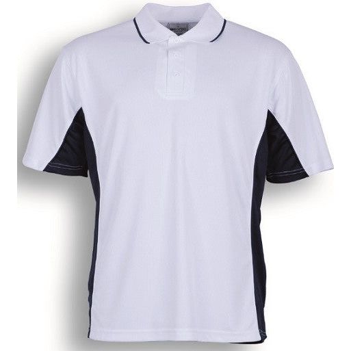 CP0528 Bocini Mens Breezeway Panel Polo