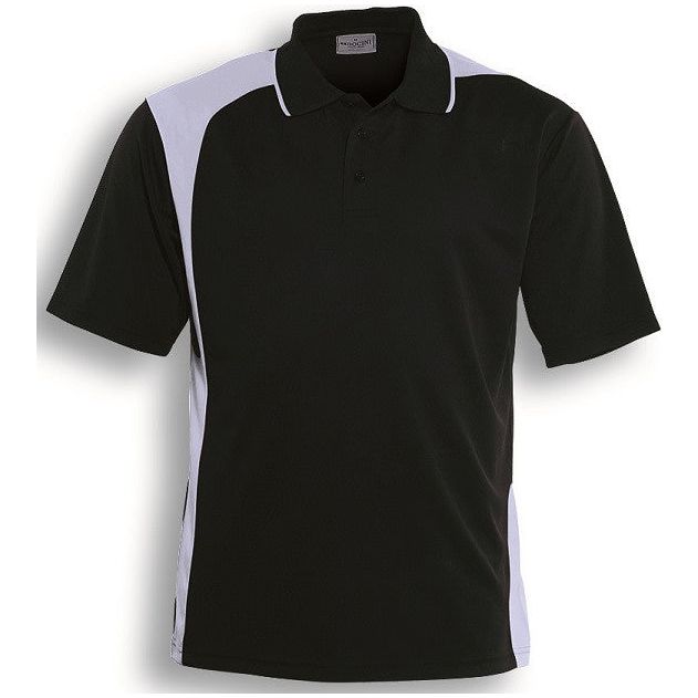 CP1070 Bocini Unisex Adults Asymmetrical Contrast Panel Polo