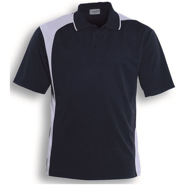 CP1070 Bocini Unisex Adults Asymmetrical Contrast Panel Polo