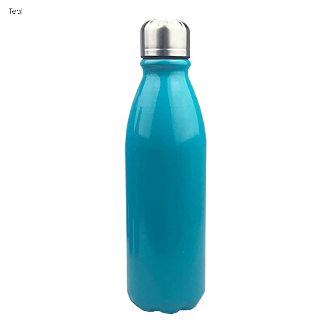 Shiny Aluminium Drink Bottles 750ml