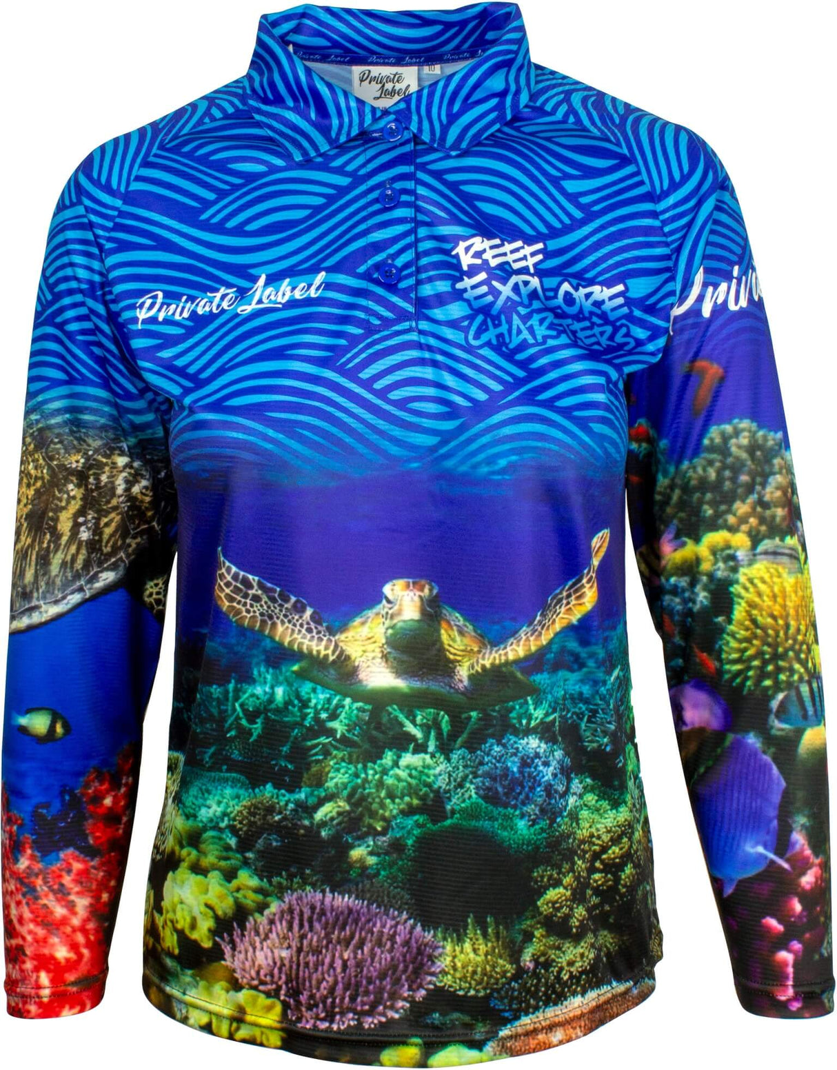 Custom Fishing Sublimation Polo