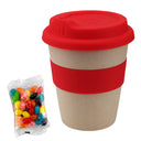 Jelly Bean In 8oz Bamboo Cup - Printed