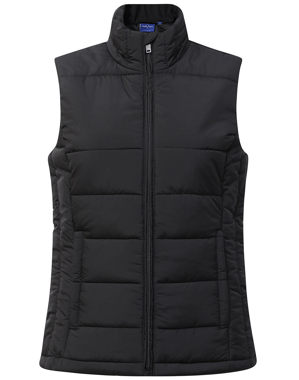 JK62 Sustainable Insulated Puffer Vest (3D CUT) - Ladies