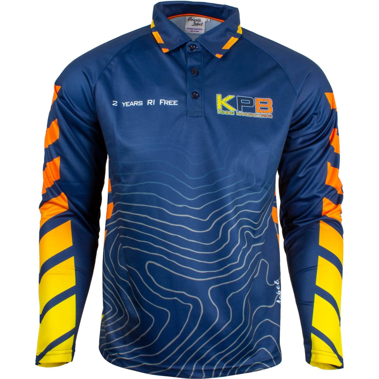 Custom Long Sleeve Sublimation Polo