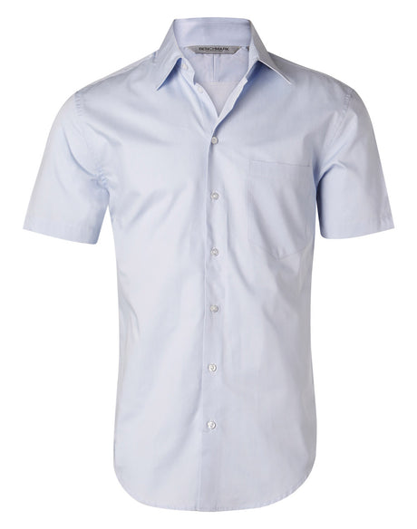 M7030S Men's Fine Twill Short Sleeve Shirt