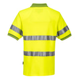 MP310 Portwest Hi-Vis Cotton Comfort Contrast Polo Shirt