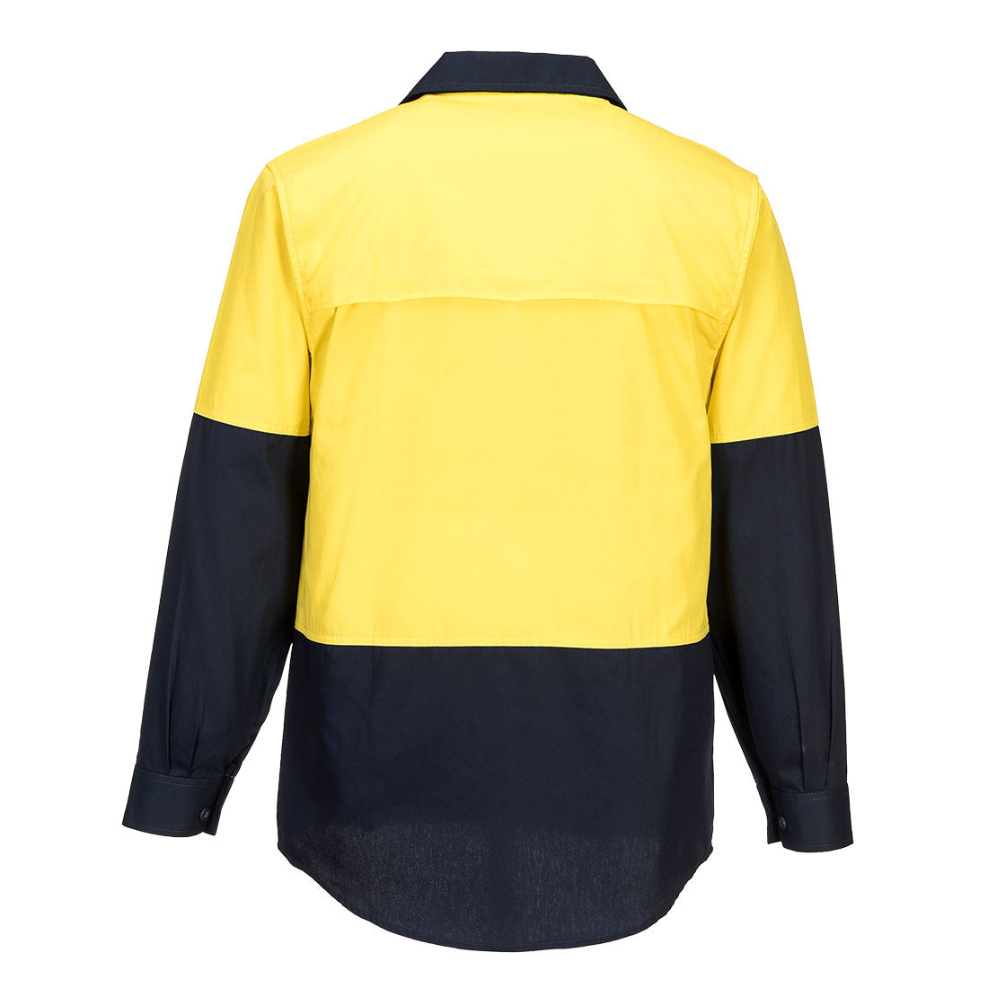 MS801 Portwest Hi-Vis Two Tone Lightweight Long Sleeve Shirt