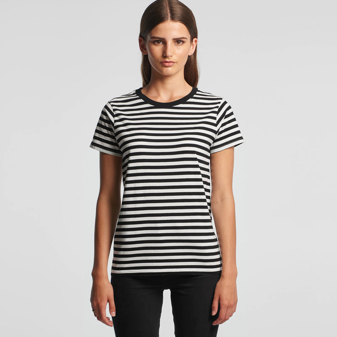 4027 AS Colour Wo's Maple Stripe Tee