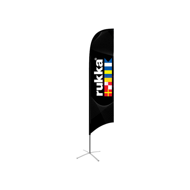 Small(65.3*200cm) Concave Feather Banners