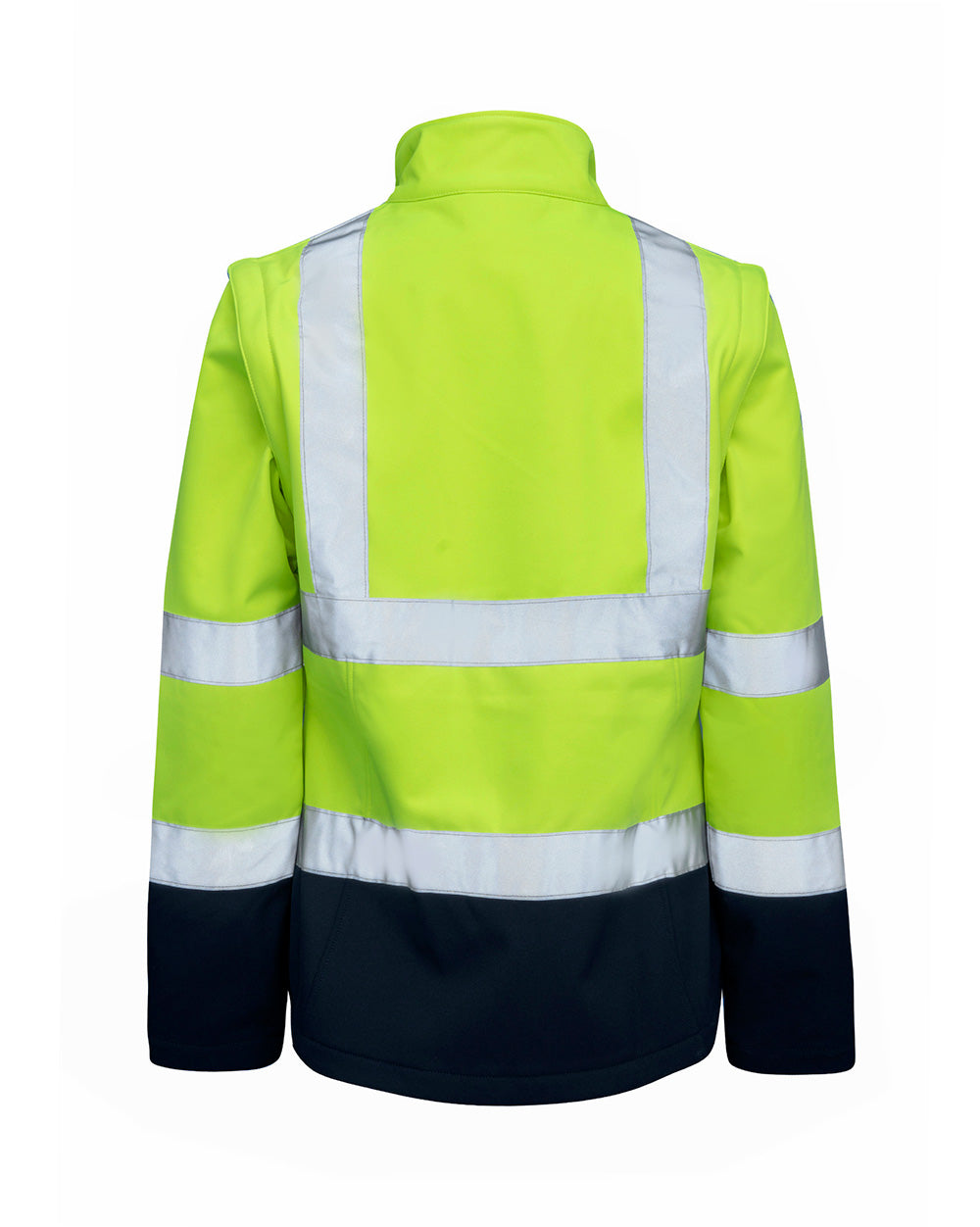 Rainbird Carroll Women's Softshell Jacket - Yellow/Navy