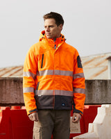 Rainbird Jones Bio-Motion Softshell Jacket - Orange/Charcoal