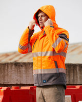 Rainbird Jones Bio-Motion Softshell Jacket - Orange/Charcoal