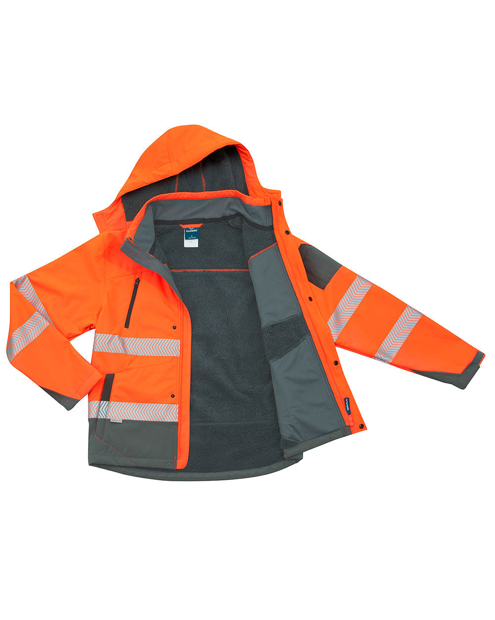 Rainbird Jones Bio-Motion Softshell Jacket - Orange/Charcoal