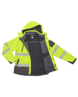 Rainbird Jones Bio-Motion Softshell Jacket - Yellow/Charcoal