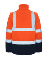 Rainbird Landy Softshell Jacket - Orange/Navy