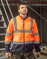Rainbird Landy Softshell Jacket - Orange/Navy