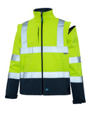 Rainbird Landy Softshell Jacket - Yellow/Navy
