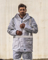 Rainbird Night Workers X-Back Rain Jacket - White