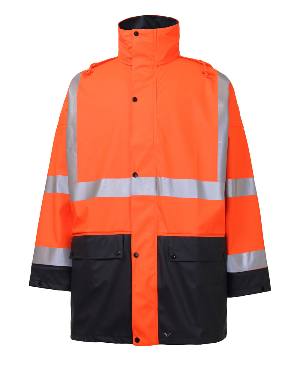 Rainbird Shelter Bio-Motion Rain Jacket - Orange/Navy