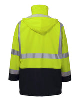 Rainbird Shelter Bio-Motion Rain Jacket - Yellow/Navy