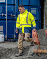 Rainbird Shelter Bio-Motion Rain Jacket - Yellow/Navy
