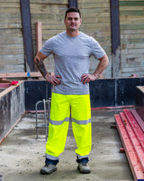Rainbird Shelter Bio-Motion Rain Pants - Yellow/Navy