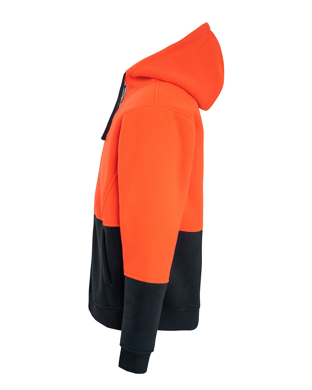 Rainbird Taylor Sherpa Hoodie - Orange/Navy