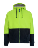 Rainbird Taylor Sherpa Hoodie - Yellow/Navy