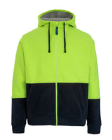 Rainbird Taylor Sherpa Hoodie - Yellow/Navy
