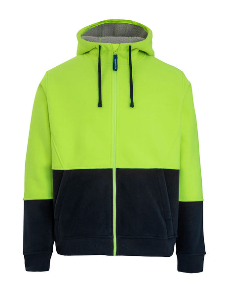 Rainbird Taylor Sherpa Hoodie - Yellow/Navy