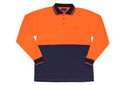 PS101L Ramo Hi Vis Long Sleeve Polo