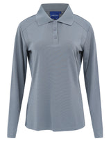 PS90 Lucky Bamboo Long Sleeve Polo