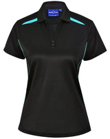 PS94 Ladies Sustainable Contrast Polo - Dark Colours