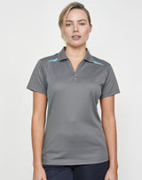 PS94 Ladies Sustainable Contrast Polo - Dark Colours