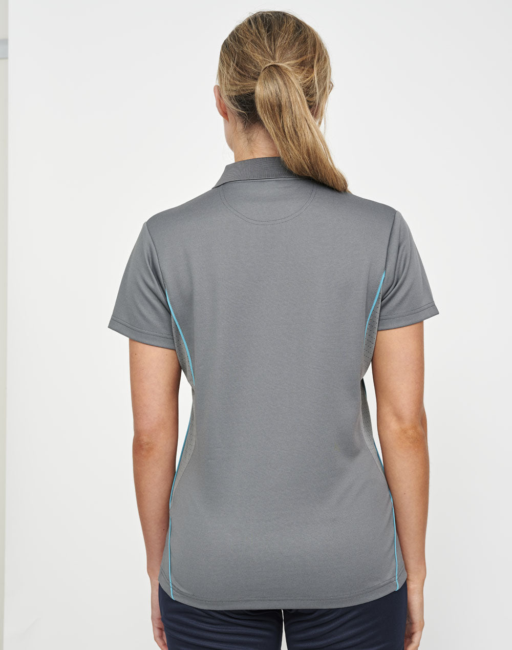 PS94 Ladies Sustainable Contrast Polo - Dark Colours