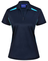 PS94 Ladies Sustainable Contrast Polo - Dark Colours