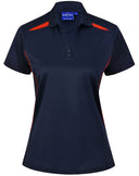 PS94 Ladies Sustainable Contrast Polo - Dark Colours