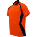 SP0717 Bocini Hi Vis Panel Polo Short Sleeve