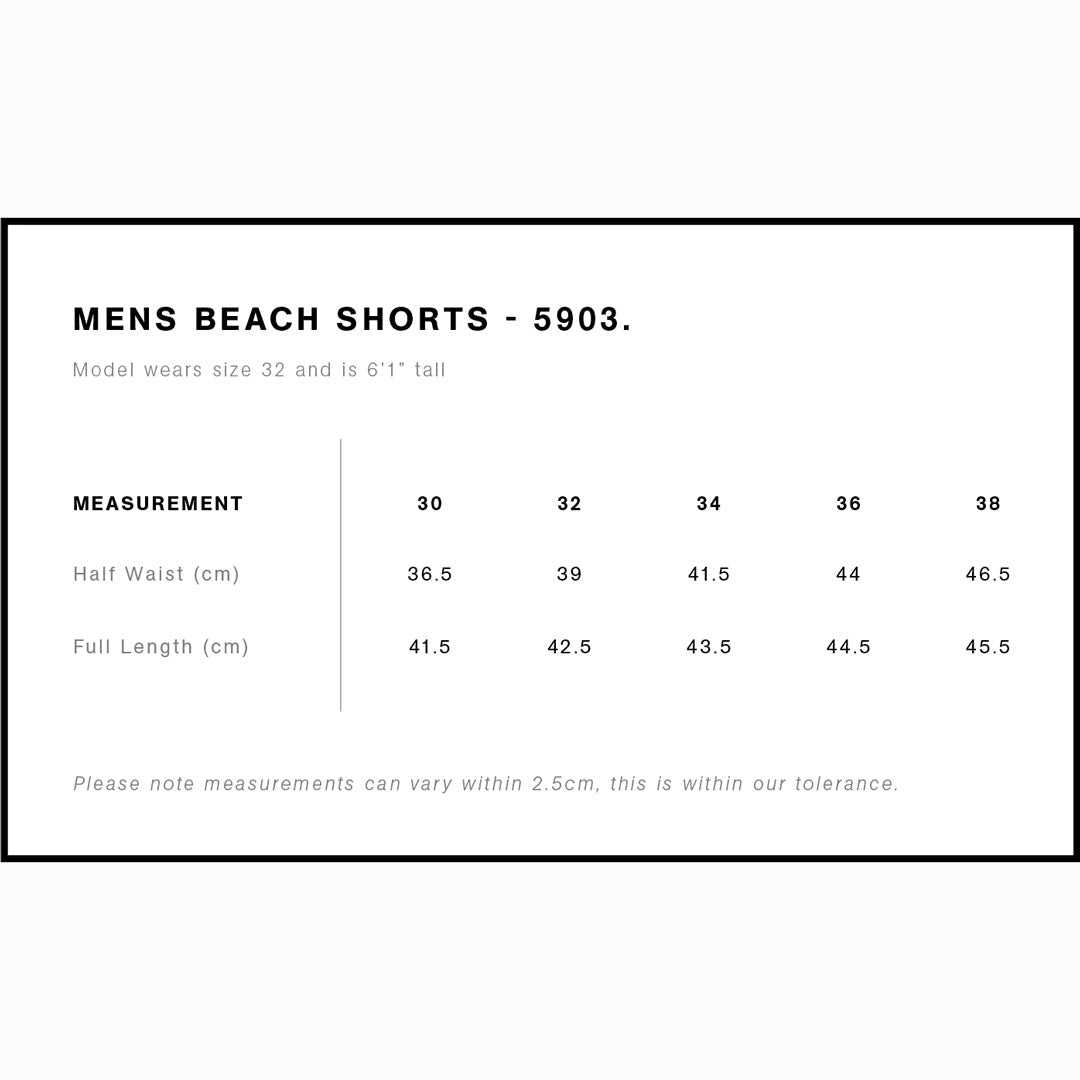 5903 AS Colour Beach Short