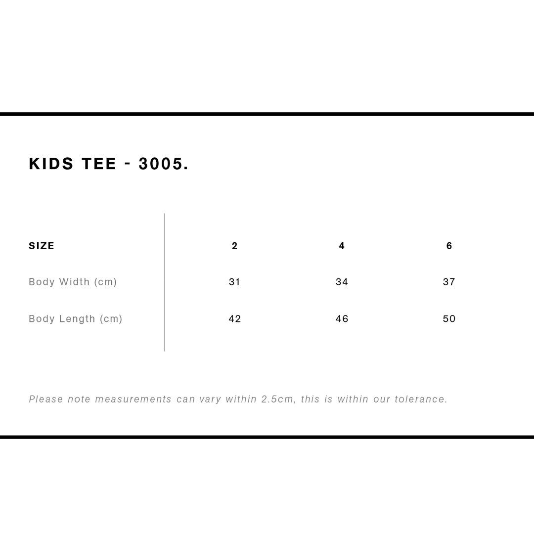 3005 Kids Staple Tee