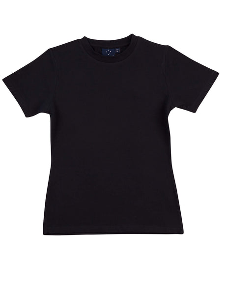 TS15 Cotton Stretch Fitted Tee Ladies